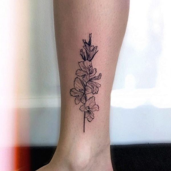 30 Best Gladiolus Tattoo Ideas - Read This First