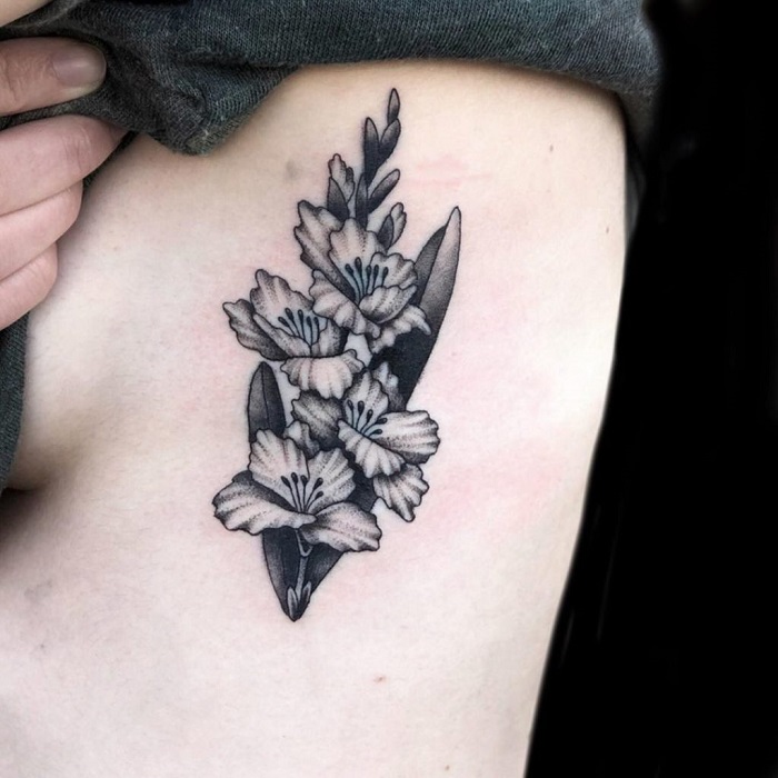 30 Best Gladiolus Tattoo Ideas 