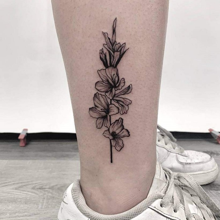 30 Best Gladiolus Tattoo Ideas 