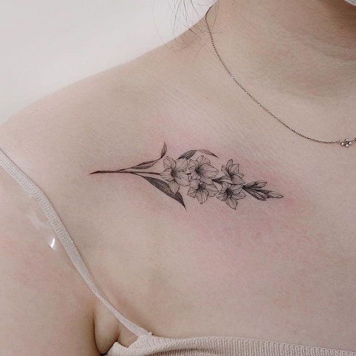 30 Best Gladiolus Tattoo Ideas 