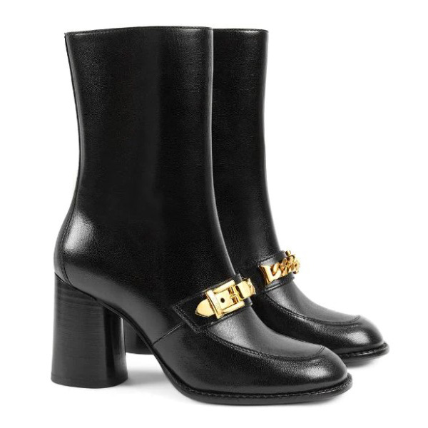 Gucci chain-detail ankle boots