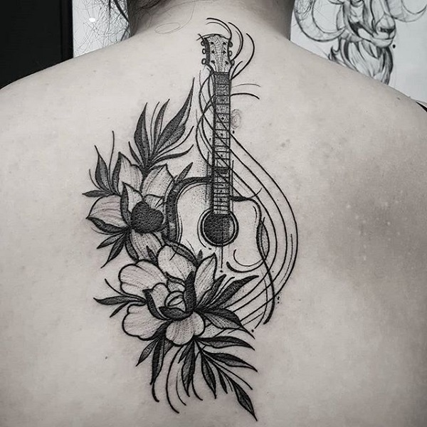 30 Best Guitar Tattoo Ideas