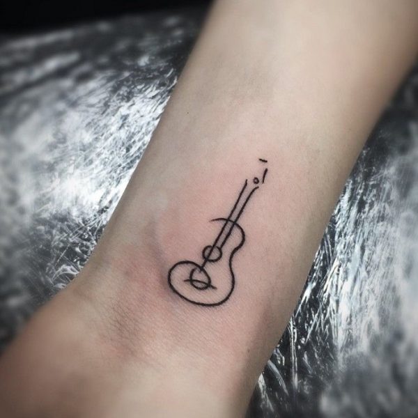 30 Best Guitar Tattoo Ideas - Read This First