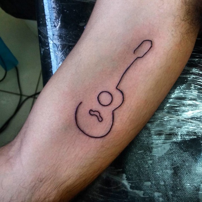 30 Best Guitar Tattoo Ideas