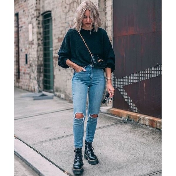 best jeans to wear with dr martens