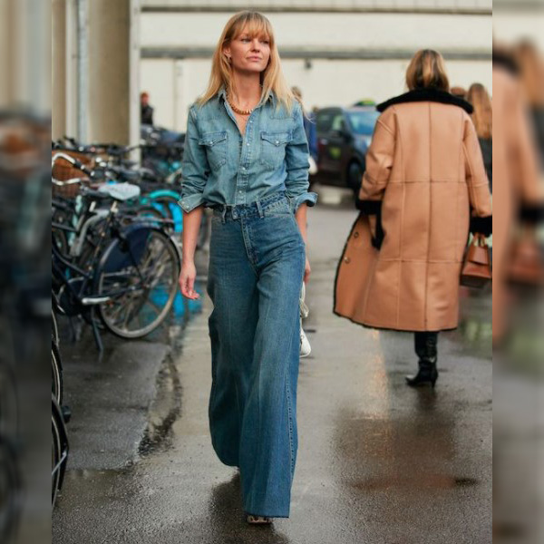 A Fashionista's Guide : How to Style Wide-Leg Jeans - Evex