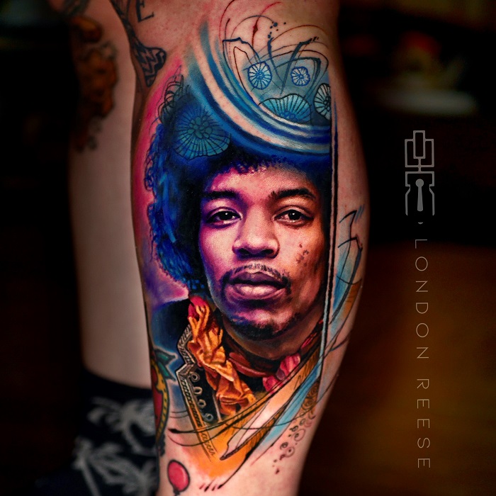 30 Best Jimi Hendrix Tattoo Ideas 