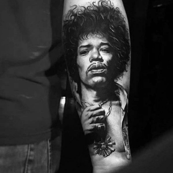 jimi hendrix tattoos