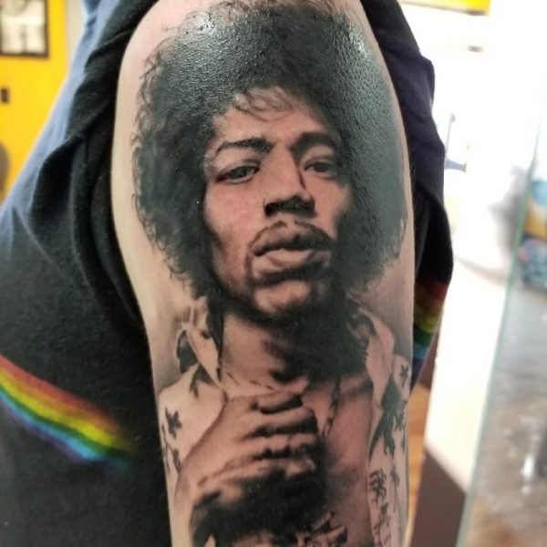 30 Best Jimi Hendrix Tattoo Ideas - Read This First