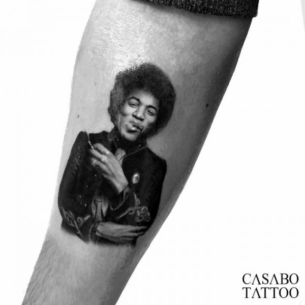 30 Best Jimi Hendrix Tattoo Ideas - Read This First