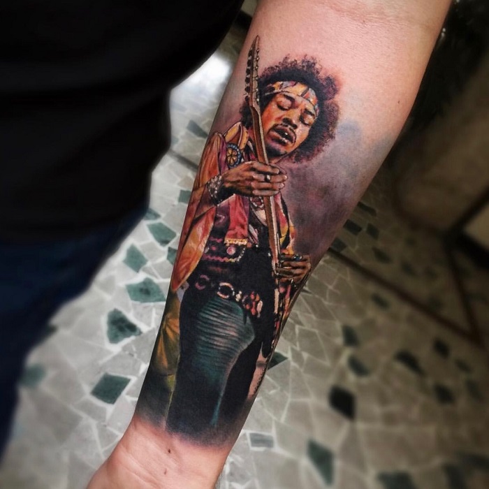 jimi hendrix tattoo tumblr