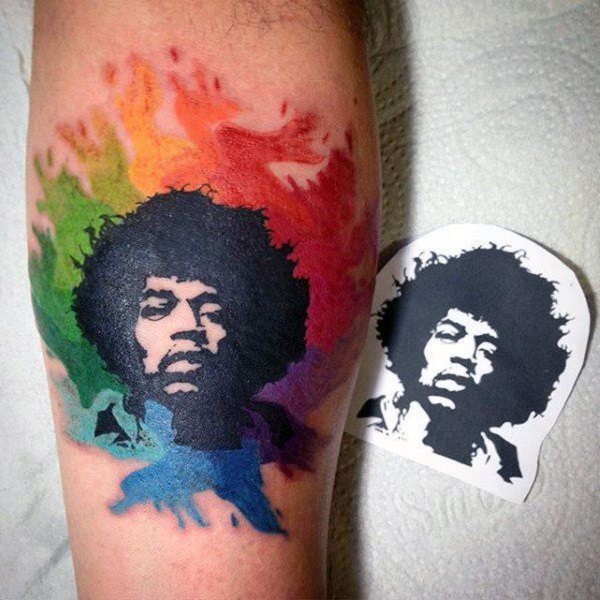 jimi hendrix tattoo tumblr