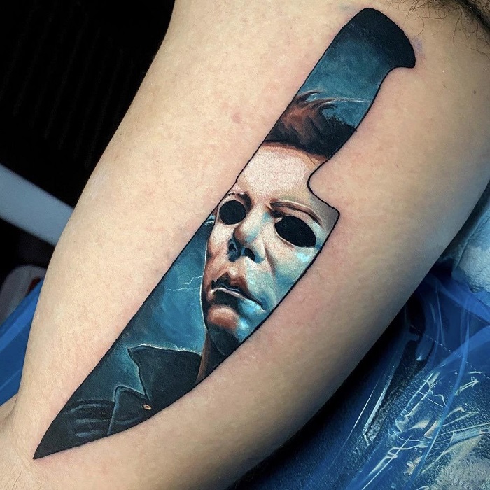 Michael Myers tattoo  design ideas and meaning  WithTattocom
