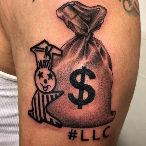 30 Best Money Bag Tattoo Ideas