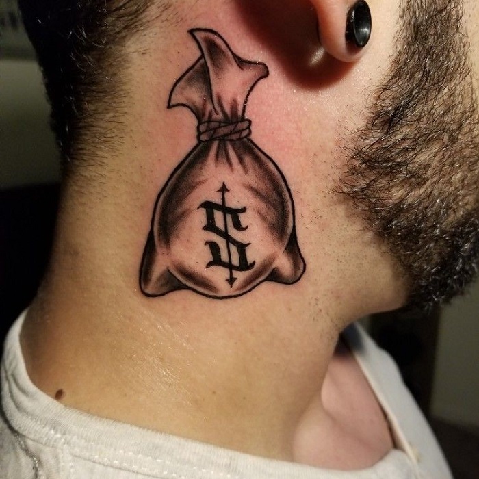 money sign tattoo designs