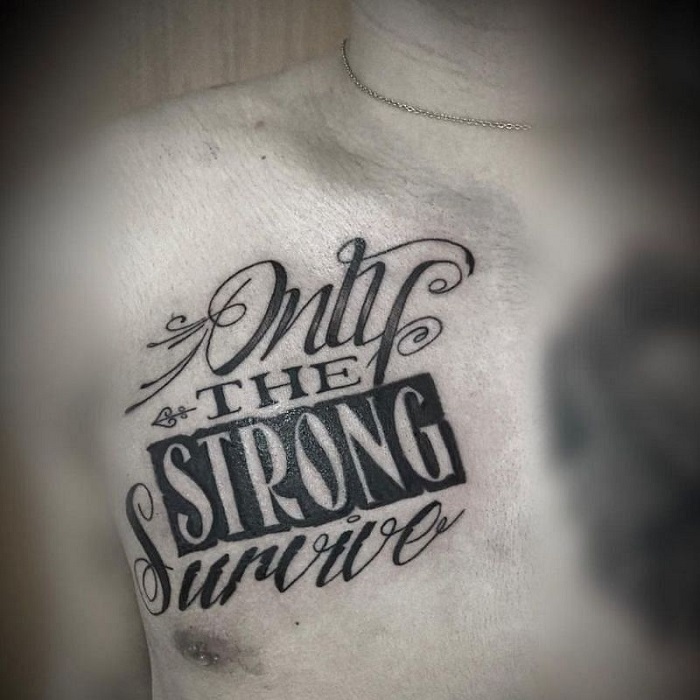 30 Best Only The Strong Survive Tattoo Ideas - Read This First
