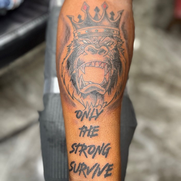 30 Best “Only The Strong Survive” Tattoo Ideas