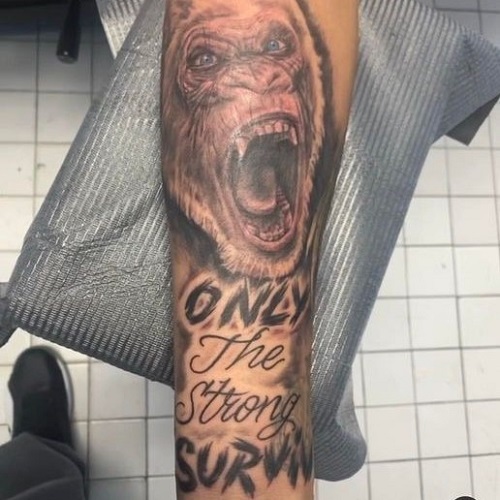 30 Best “Only The Strong Survive” Tattoo Ideas