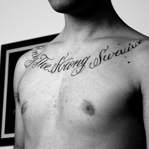 30 Best “Only The Strong Survive” Tattoo Ideas