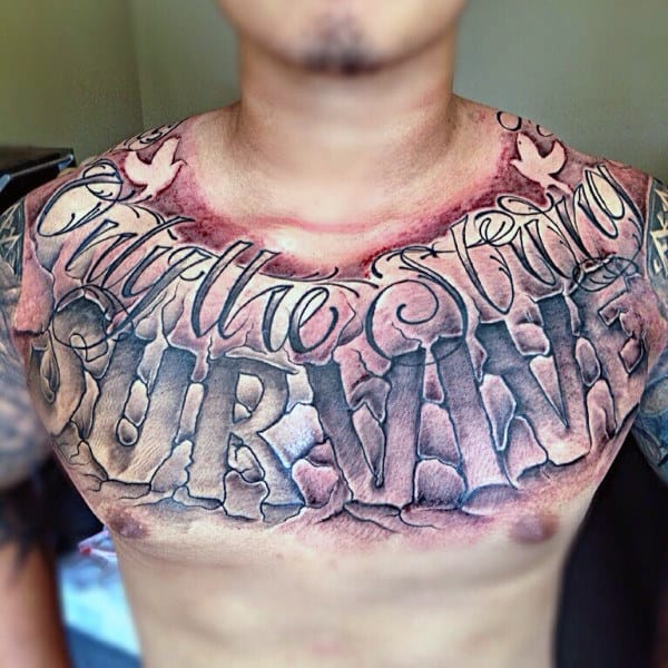 30 Best “Only The Strong Survive” Tattoo Ideas