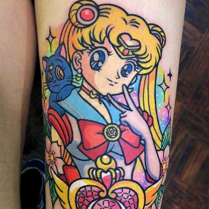 30 Best Sailor Moon Tattoo Ideas