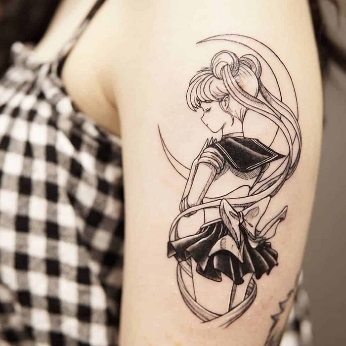 30 Best Sailor Moon Tattoo Ideas