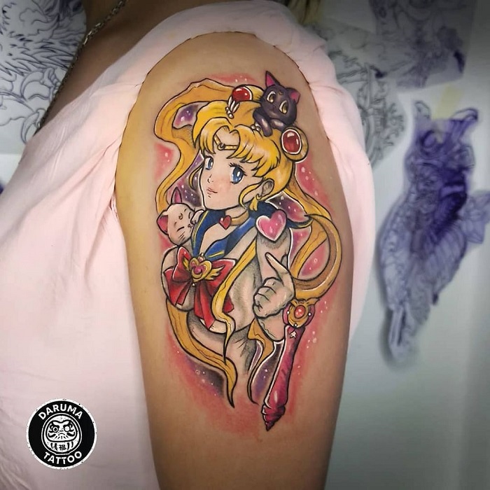 30 Best Sailor Moon Tattoo Ideas