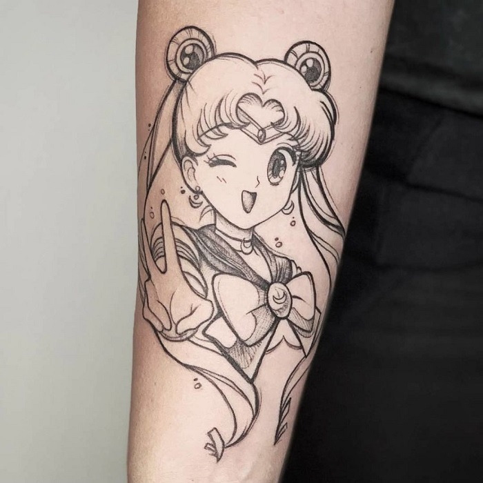 30 Best Sailor Moon Tattoo Ideas