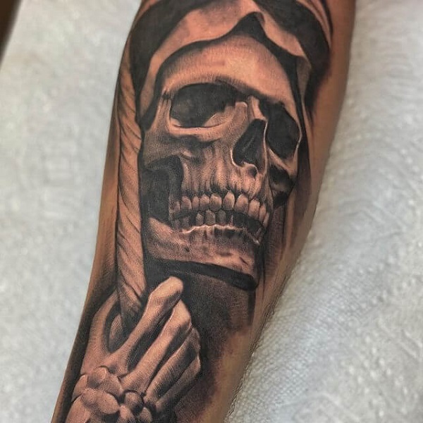 30 Best Santa Muerte Tattoo Ideas 