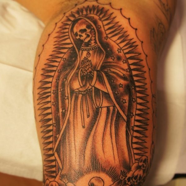 30 Best Santa Muerte Tattoo Ideas - Read This First