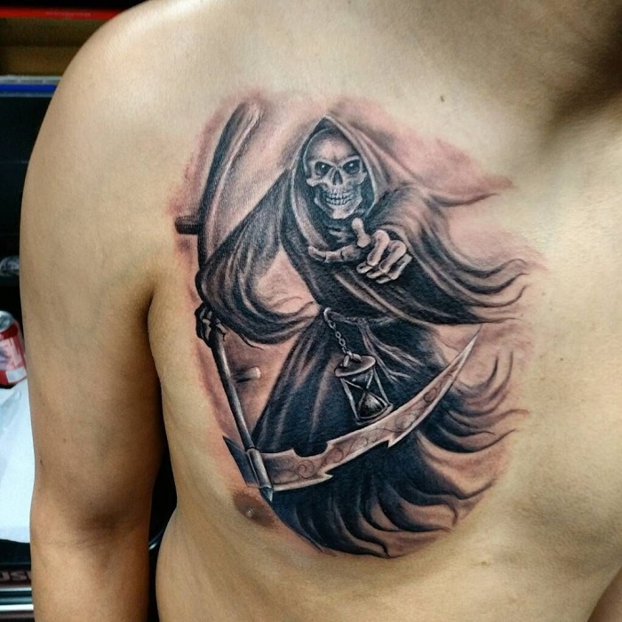 30 Best Santa Muerte Tattoo Ideas 