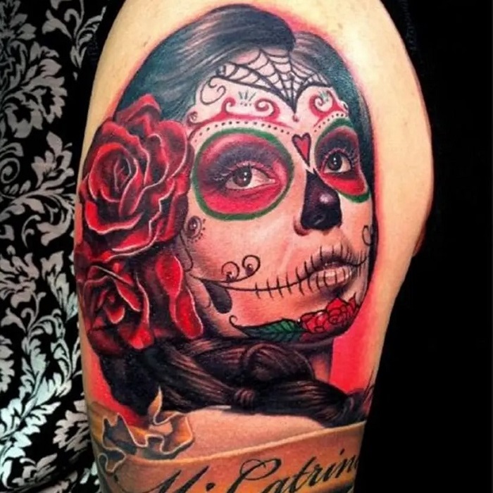 30 Best Santa Muerte Tattoo Ideas 