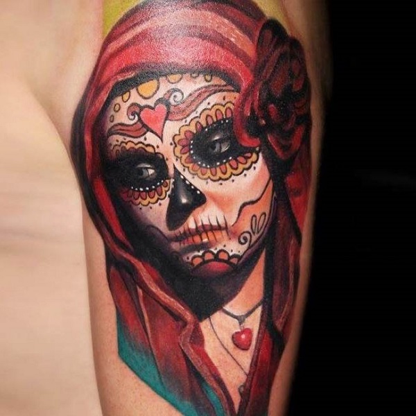 30 Best Santa Muerte Tattoo Ideas 