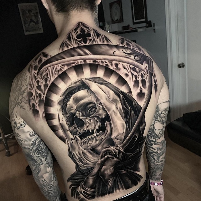 30 Best Santa Muerte Tattoo Ideas 