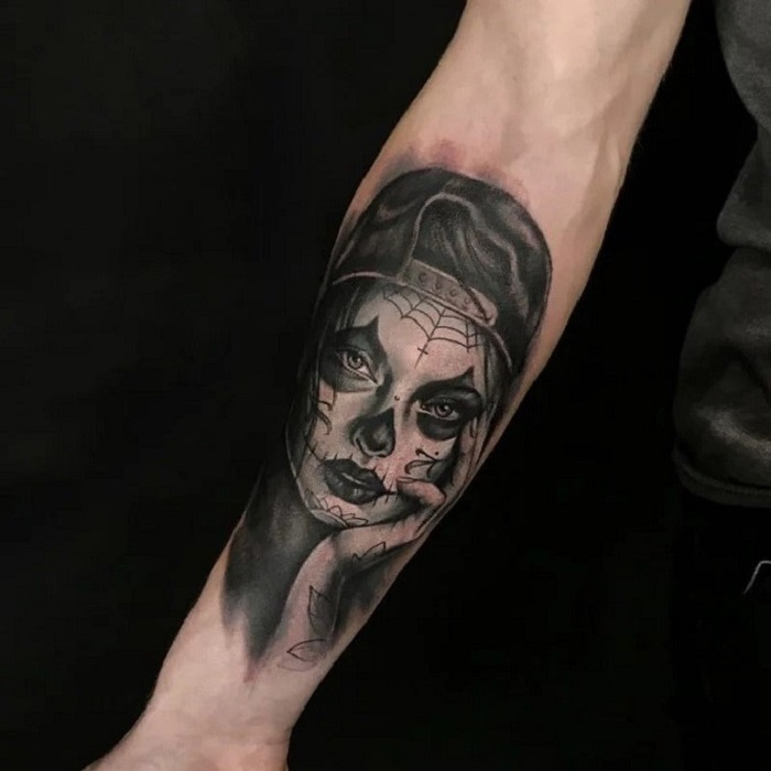 30 Best Santa Muerte Tattoo Ideas 