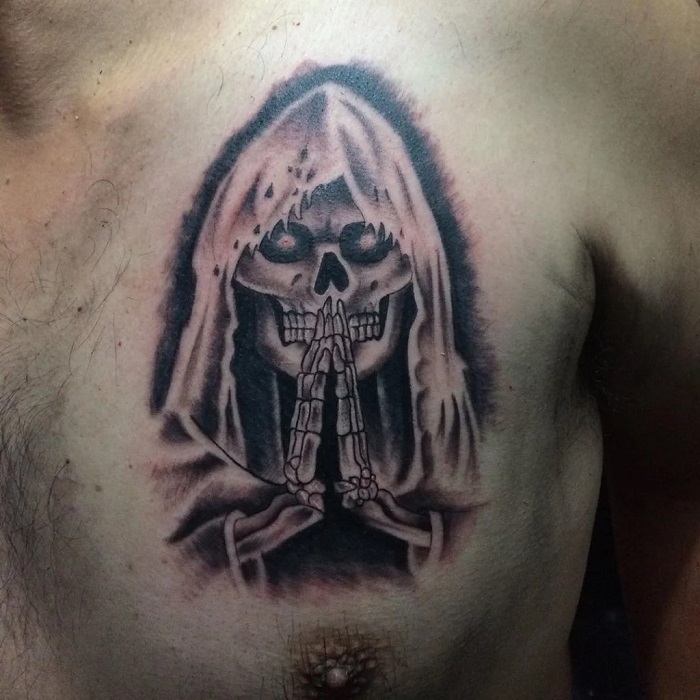 30 Best Santa Muerte Tattoo Ideas 