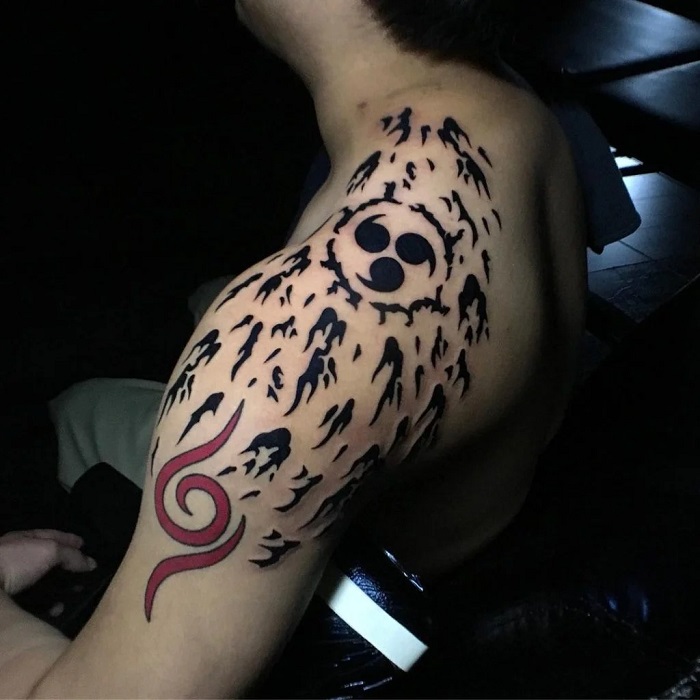 30 Best Sasuke Curse Mark Tattoo Ideas 