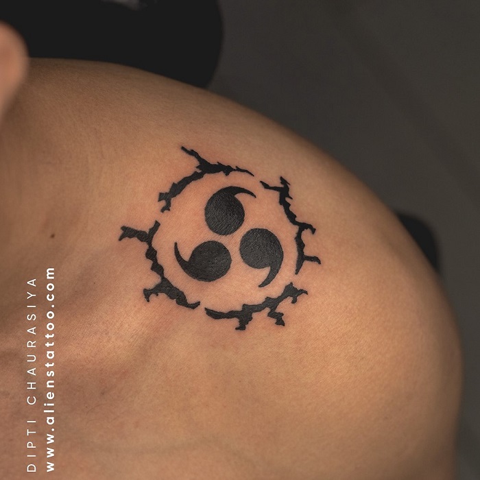 Curse seal of heaven anbu black ops and Japanese symbol for badNaruto  Shippuden Tattoosmore to come  Naruto tattoo Anime tattoos Seal tattoo