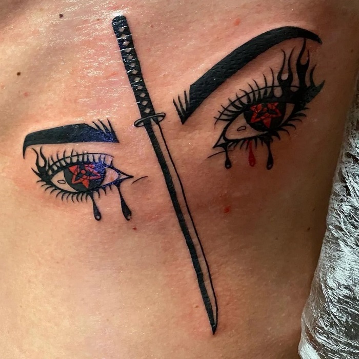 Jers Tattoos - -Anime eyes- von Vanessa | Facebook