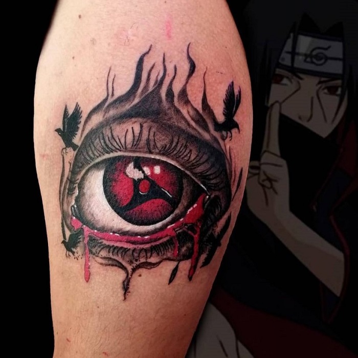 30 Best Sharingan Tattoo Ideas 