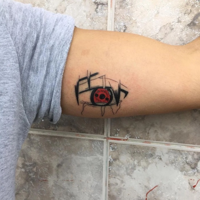 Madara Uchiha Eyes  Done by xynink Email inquiryflowtattoocom      tattoo tattooartist tattoos torontotattoo  Instagram