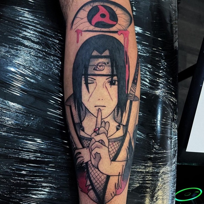 30 Best Sharingan Tattoo Ideas 