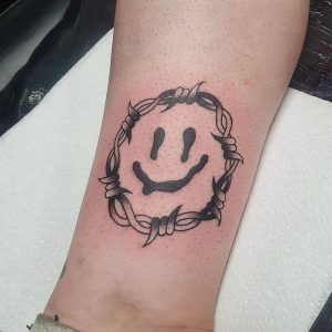 30 Best Smiley Face Tattoo Ideas - Read This First