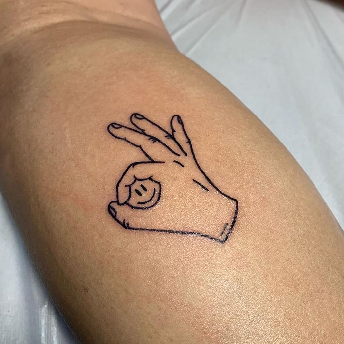 101 Best Simple Smiley Face Tattoo Ideas That Will Blow Your Mind  Outsons