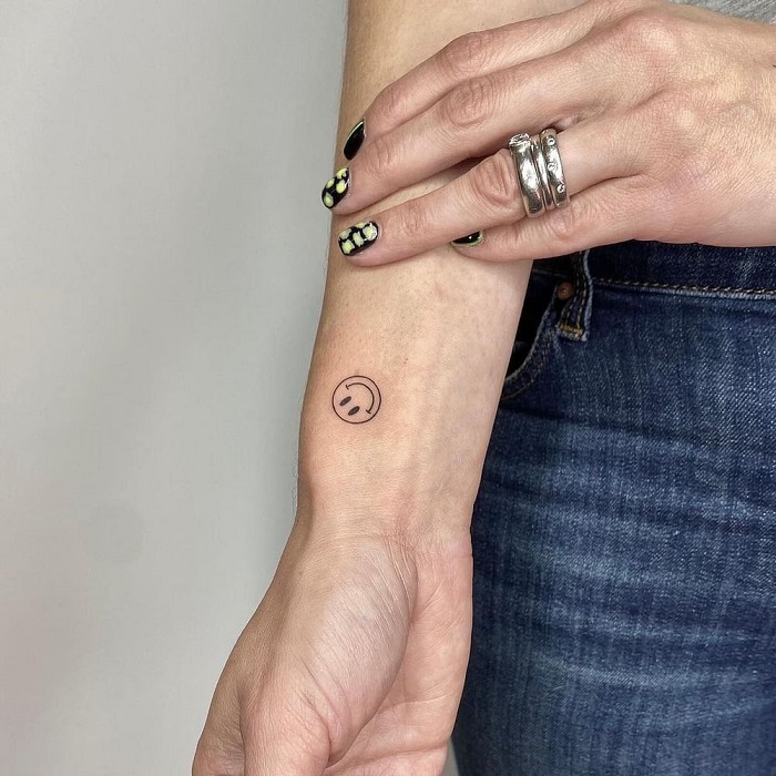 10 Scary and Silly Smiley Face Tattoo Designs Design Press