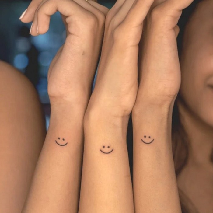 30 Best Smiley Face Tattoo Ideas