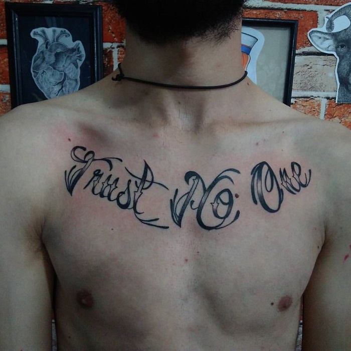 Trust no one by HammersmithTattoo on DeviantArt