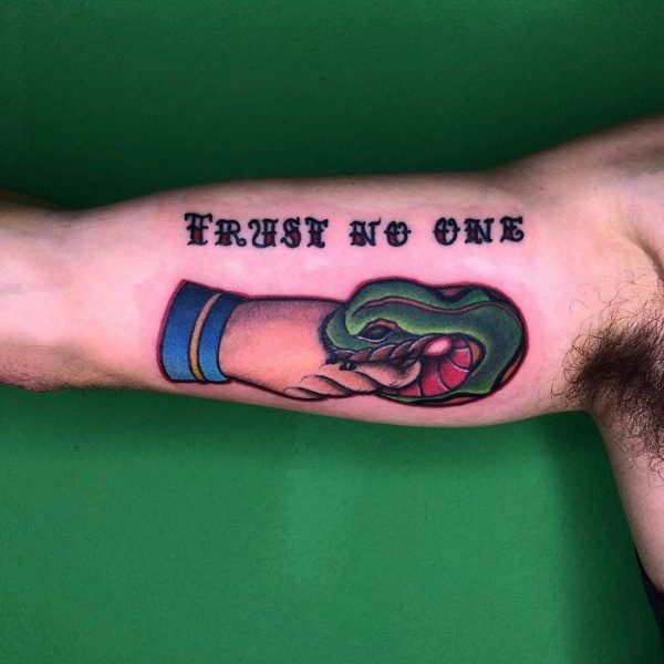 30 Best Trust No One Tattoo Ideas - Read This First