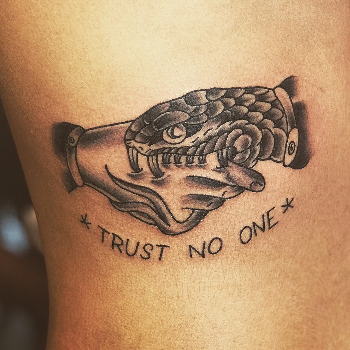 Trust no one  Trust No One  Sticker  TeePublic