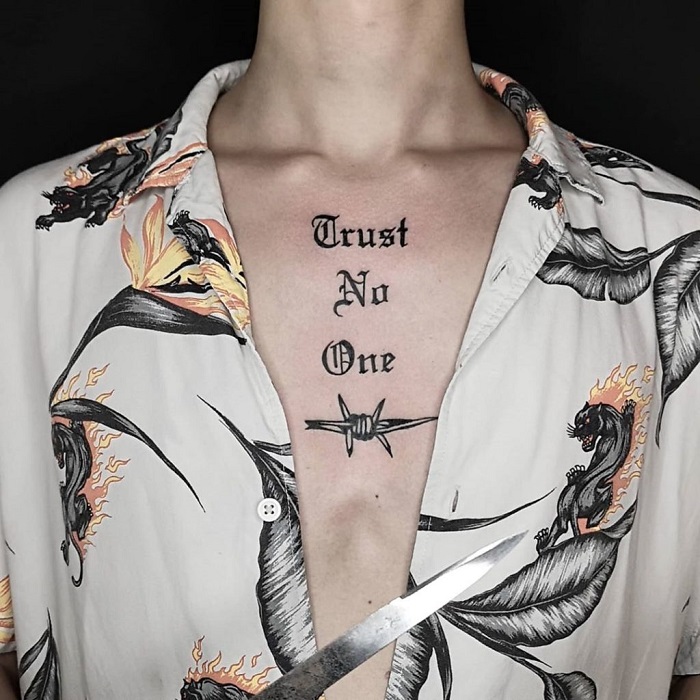 30 Best Trust No One Tattoo Ideas 